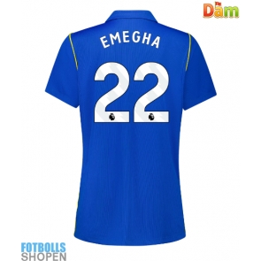 Billiga Chelsea Emmanuel Emegha #22 Hemmatröja Dam 2026-27 Kortärmad